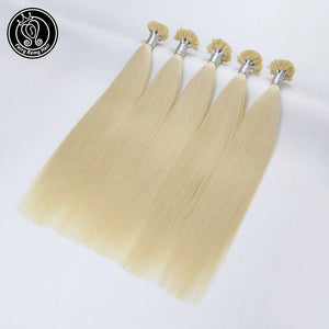Keratin U Tip Remy Human Hair Extensions Pure Colour (16/18”) (45cm)