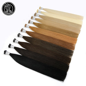 Keratin I Tip Remy Human Hair Extensions Mixed Colour (16/18”) (45cm)