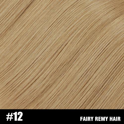 Nano Ring Remy Human Hair Extensions Pure Colour (20/22”) (55cm)
