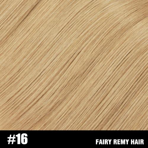 Nano Ring Remy Human Hair Extensions Pure Colour (20/22”) (55cm)