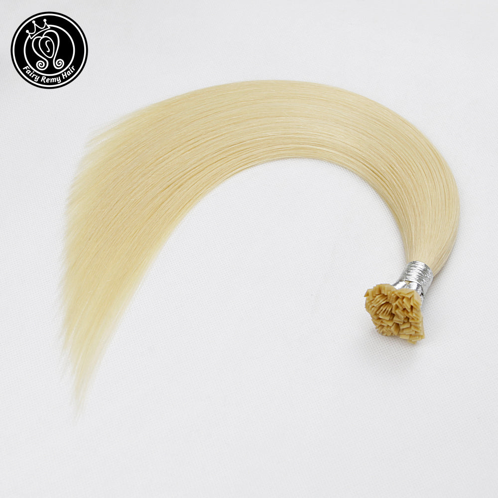 Keratin Flat Tip Remy Human Hair Extensions Pure Colour (20/22”) (55cm)