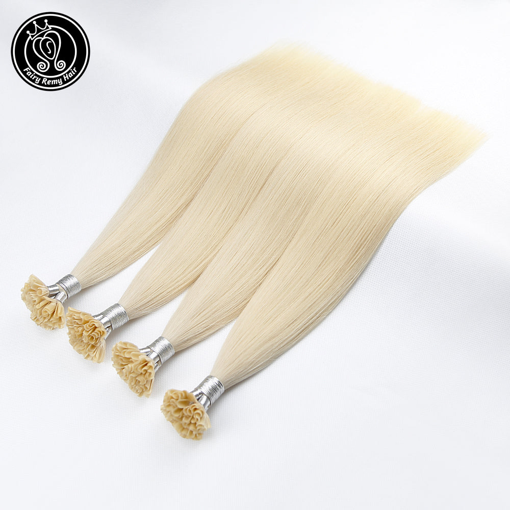 Keratin U Tip Remy Human Hair Extensions Mixed Colour (16/18”) (45cm)