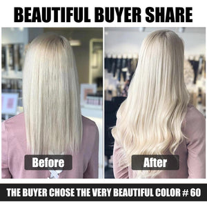 Keratin I Tip Remy Human Hair Extensions Pure Colour (16/18”) (45cm)