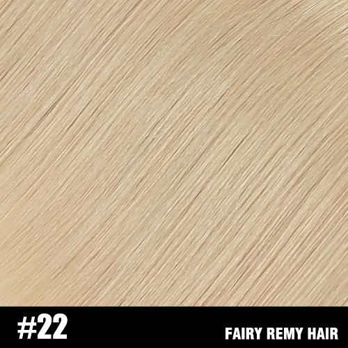 Nano Ring Remy Human Hair Extensions Pure Colour (20/22”) (55cm)
