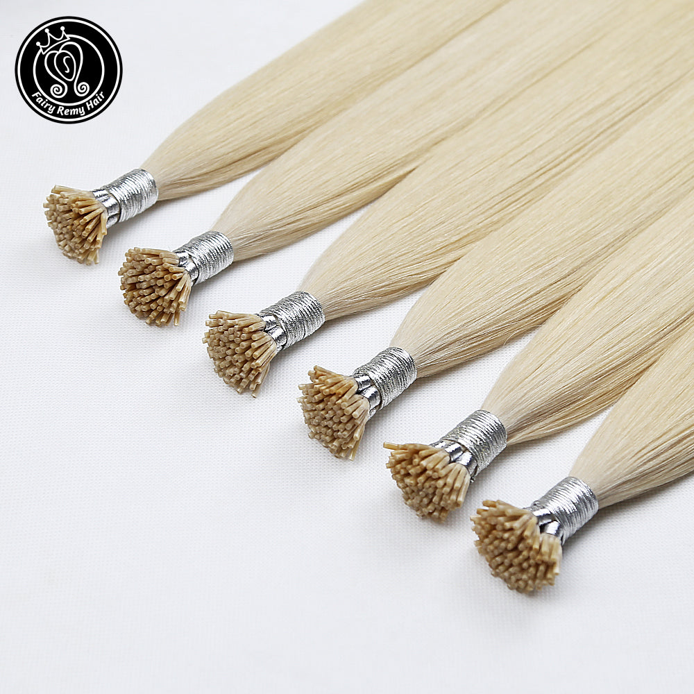 Keratin I Tip Remy Human Hair Extensions Pure Colour (20/22”) (55cm)