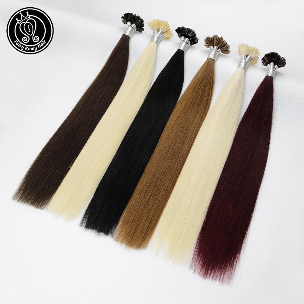 Keratin U Tip Remy Human Hair Extensions Piano Colour (18/20”) (50cm)