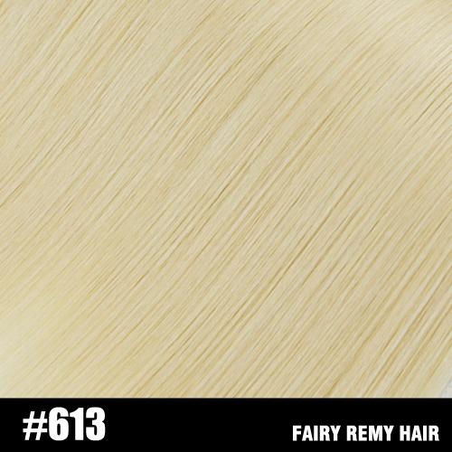 Nano Ring Remy Human Hair Extensions Pure Colour (20/22”) (55cm)
