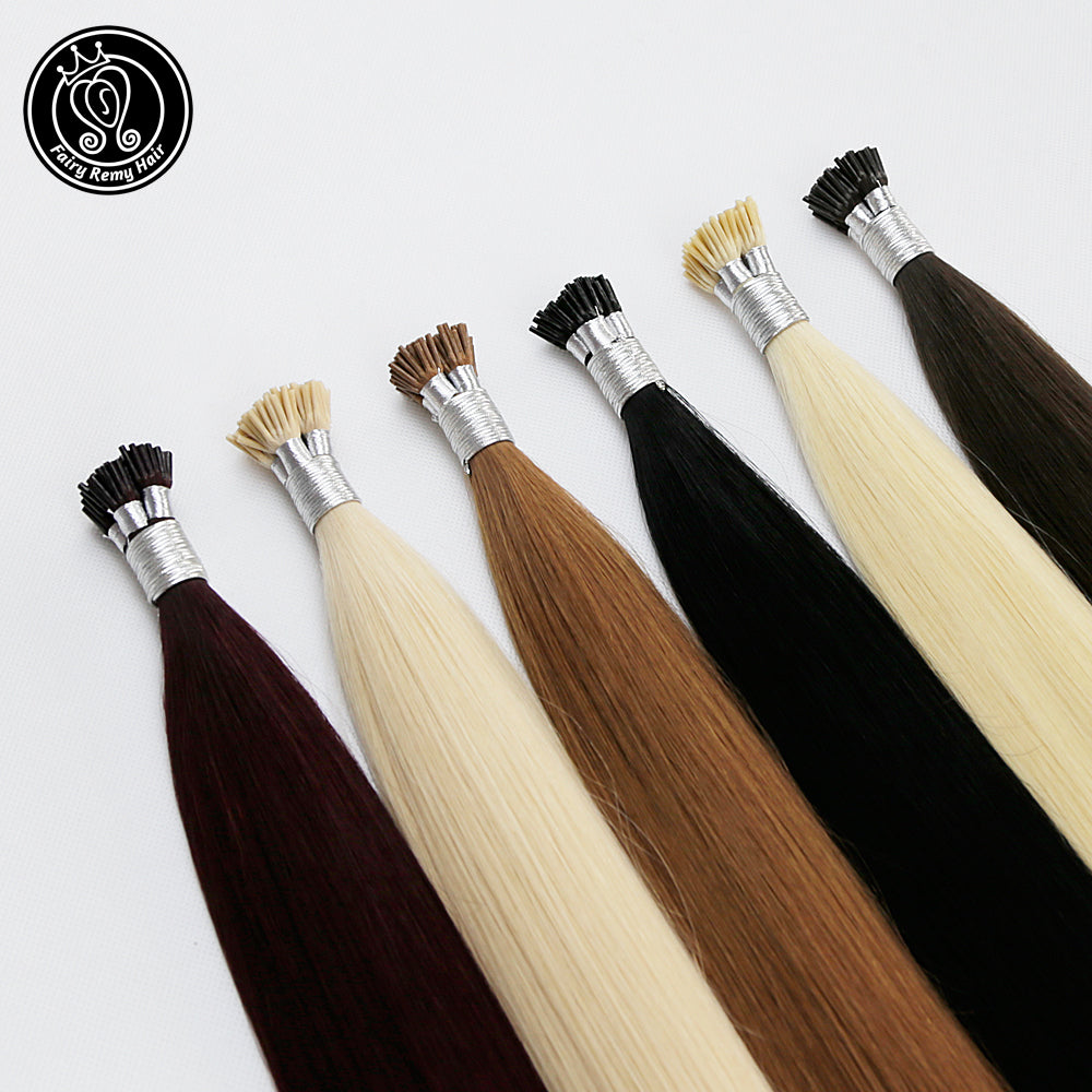Keratin I Tip Remy Human Hair Extensions Piano Colour (16/18”) (45cm)