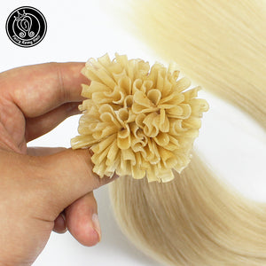 Keratin U Tip Remy Human Hair Extensions Mixed Colour (16/18”) (45cm)