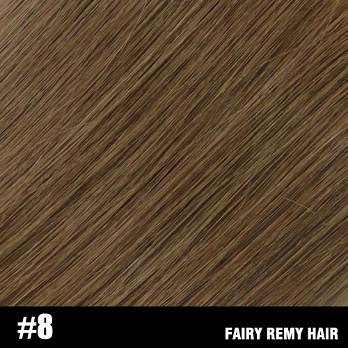 Nano Ring Remy Human Hair Extensions Pure Colour (20/22”) (55cm)