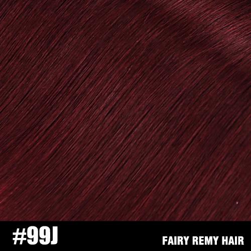 Nano Ring Remy Human Hair Extensions Pure Colour (20/22”) (55cm)