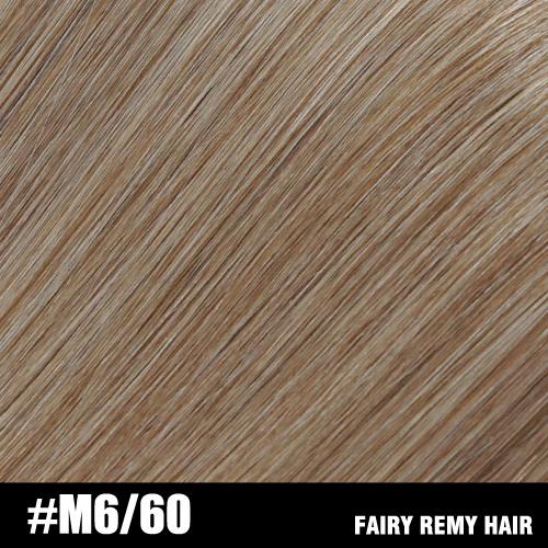 Keratin Flat Tip Remy Human Hair Extensions Mixed Colour (16/18”) (45cm)