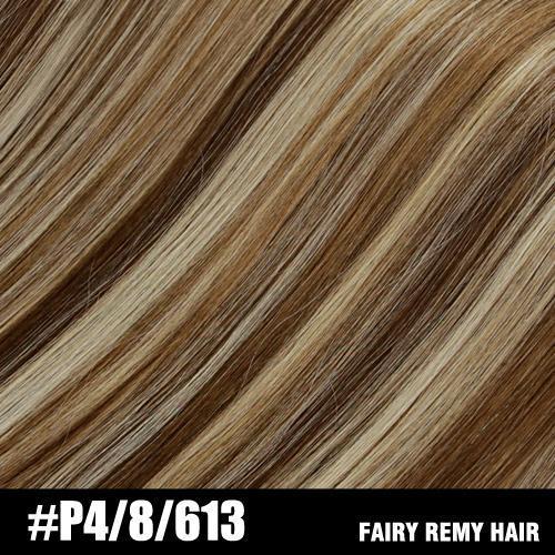 Keratin Flat Tip Remy Human Hair Extensions Piano Colour (20/22”) (55cm)