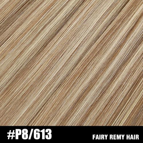 Keratin Flat Tip Remy Human Hair Extensions Piano Colour (22/24”) (60cm)